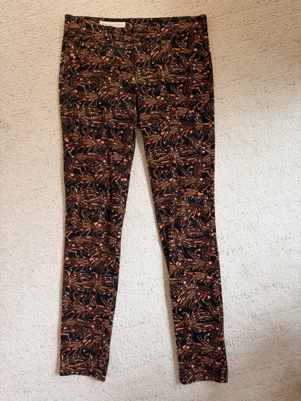 Anthropologie/Pilcro
Pilcro and the Letterpress Black Paisley Skinny Pants